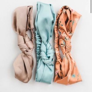 NWOT Mocha Knotted Headband